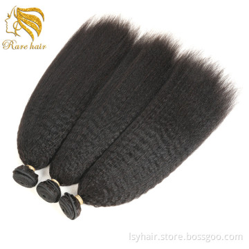 Lsy Wholesale Kinky Straight Hair Weave In New York, Luxury Hair Packaging No Tangle No Shed Crochet Braiding Human Hair Weave